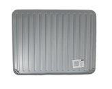 odkapávač 40x30cm, plato, šedý,černý na nádobí, plast