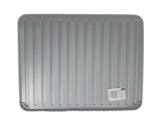 odkapávač 40x30cm, plato, šedý,černý na nádobí, plast