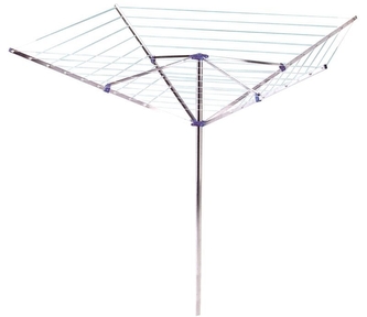 sušák 50m zahradní 4ramena ALU