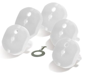 pojistka bezp. zás. 5ks+1klíček