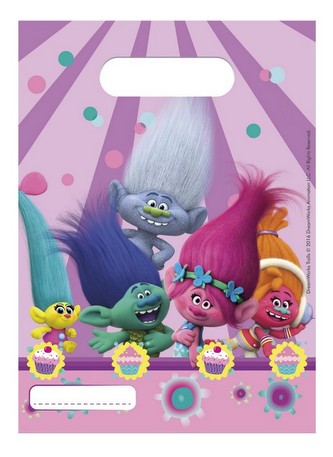 Párty taška Trollové - Trolls 6 ks