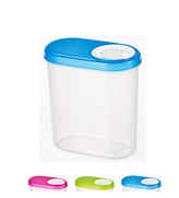 dóza 0,30l 10x5,5x10,5cm, sypací, plast