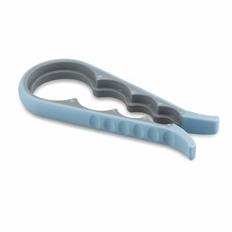 otvírák lahví a víček, 4průměry, 22,5x9cm, plast