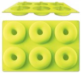 forma 29x17,5cm 6xDONUT (BAGEL), 29x17,5cm, silikon