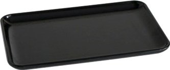 podnos 15x10cm, černý melamin