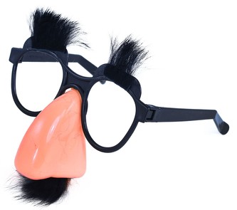 brýle s nosem a knírem