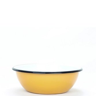 miska d20 cm, hořčicová, 1,5l, smalt