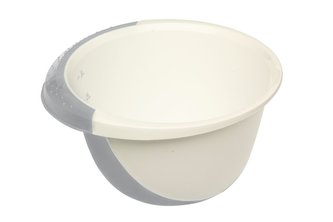 mísa 3,5l šlehací DE LUXE, sever.šedá/bílá, plast