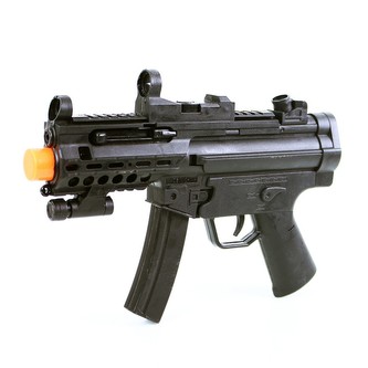 samopal se zvukem, světlem a vibracemi