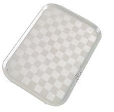 podnos 49,6x35cm gr.bí.jíd. 0+90C-3107003