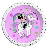 Papírový talíř 23 cm Minnie a Jednorožec 8 ks
