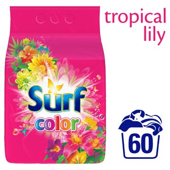 Surf Color prací prášek Tropical, 60 praní 3,9 kg