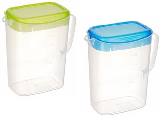 džbán 1,75l s víkem, 20x10,2x19,7cm, plast