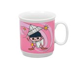 hrnek 220ml VEČERNÍČEK růžový,GASTON,dětský, čs.porc.