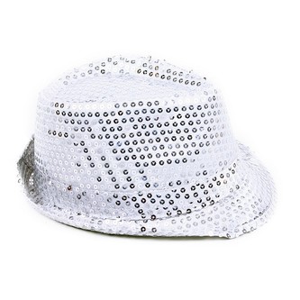 klobouk disco stříbrný dospělý - Michael Jackson style