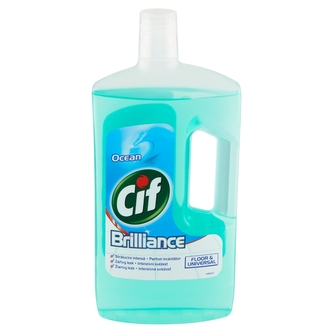 CIF Brilliance čisticí přípravek na podlahy a omyvatelné povrchy s vůní oceánu 1 l