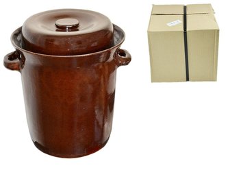 zelák 10l+víko (22/24cm), KART.OBAL, keramika