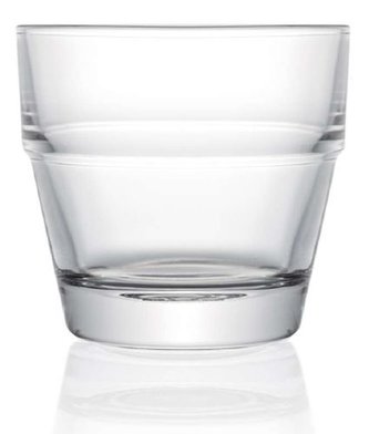 sklen. 360ml, 6ks, WATER, bez stopky, d9,6x9cm, stohov.