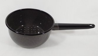 cedník d16cm, 1,5l, granit, plech, rukojeť, smalt