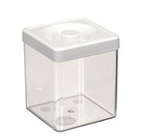 dóza 0,50l  8,3x 8,3x10,0cm, čtverc., plast