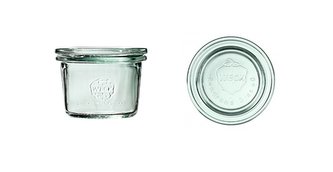 sklen.zavař.  80ml+víčko- 1ks-WECK Sturz (d 60)