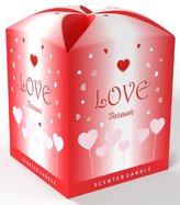 svíčka vonná 100g, EXCLUSIVE LOVE, DB, sklo