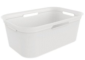 koš 41,0l na čisté pr. bílý BRISEN, 60x40x23cm, plast