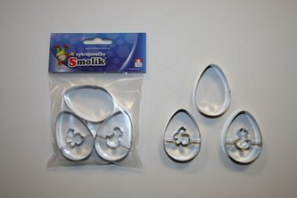 vykr. 780-Vajíčko+vajíčka střed, 3ks-sada