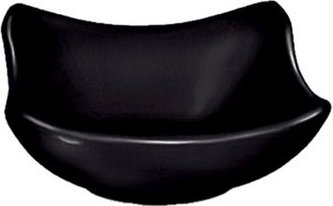 miska  50ml DIP čtverc.8x8cm, černý melamin