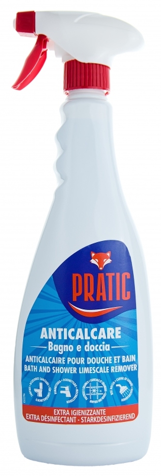 Pratic Anticalcare Bagno E Doccia odstraňovač vodního kamene 750 ml