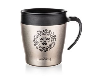 termohrnek 0,33l MAVEL béžový, NR i uvnitř,cestovní