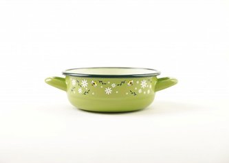 krajáč d20cm VČELKA (2,0l), zelený smalt