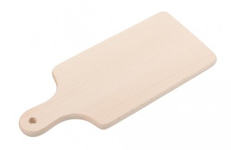 prkénko 26,5x12x1,6cm s ručkou, dřevo