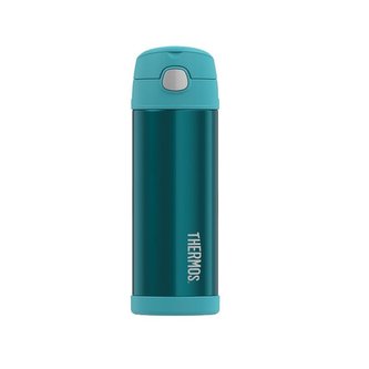 termoska 0,47l NR, dětská tyrkys, brčko, THERMOS