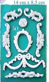 Silikonová forma ornamenty - Galias Moulds