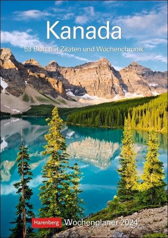 Kanada Wochenplaner 2024