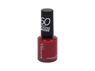Rimmel London 60 Seconds Lak na nehty Super Shine 8 ml 713 Strawberry Fizz pro ženy