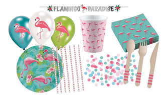 Party set Plameňáci