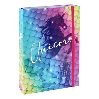 Box na sešity A4 Jumbo MaXi - Unicorn Box na sešity A4 Jumbo MaXi - Unicorn