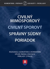 Civilný mimosporový Civilný sporový Správny súdny poriadok