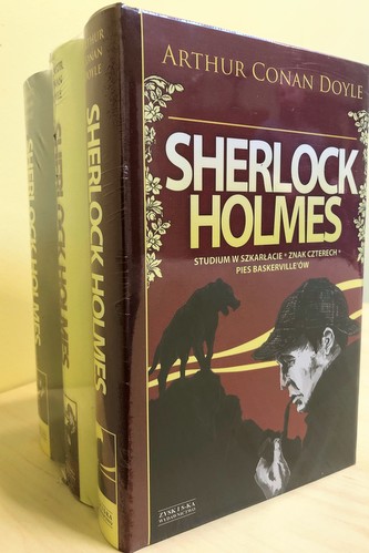 PAKIET Sherlock Holmes Tom 1-3 PAKIET Sherlock Holmes Tom 1-3