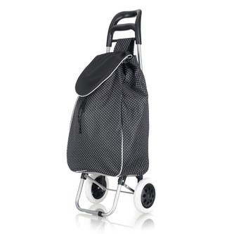 BRILANZ Taška nákupní na kolečkách CARRIE 95 x 36 x 30 cm, puntíky