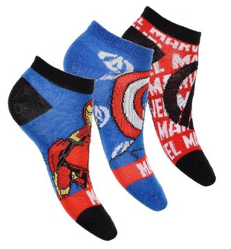 SADA 3 KS PONOŽKY AVENGERS - velikost 23-26