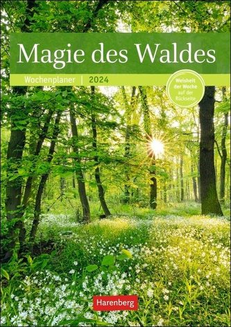 Magie des Waldes Wochenplaner 2024