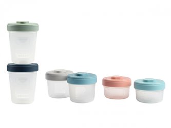 Sada kelímků na jídlo 2x 90 / 2x 150 / 2x 250 ml