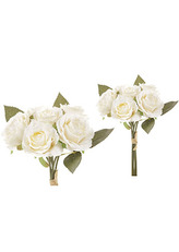 Puget růží - vzhled sušených růží, barva krémová.