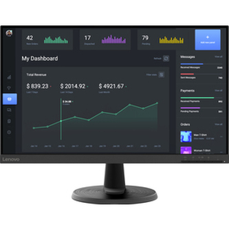 LCD monitor LENOVO D24-40 Raven Black