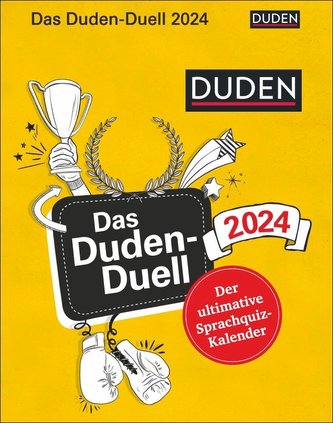 Das Duden-Duell Tagesabreißkalender 2024
