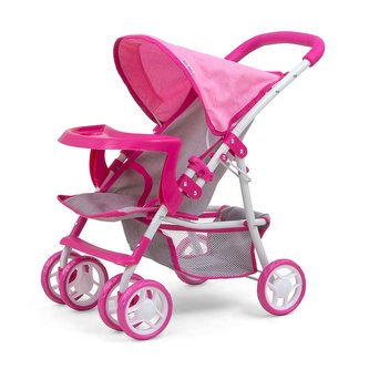 Dětský sportovní kočárek pro panenky Milly Mally Kate Prestige Pink Dětský sportovní kočárek pro panenky Milly Mally Kate Prestige Pink