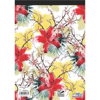 Poznámkový blok, A4, 80 listů, linkovaný